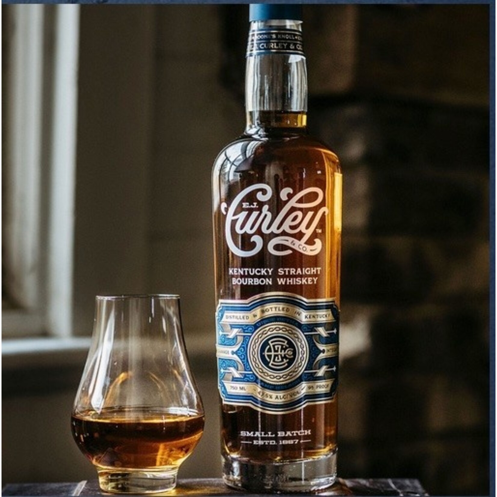 Spirits E.J. Curley Small Batch Kentucky Straight Bourbon Whiskey