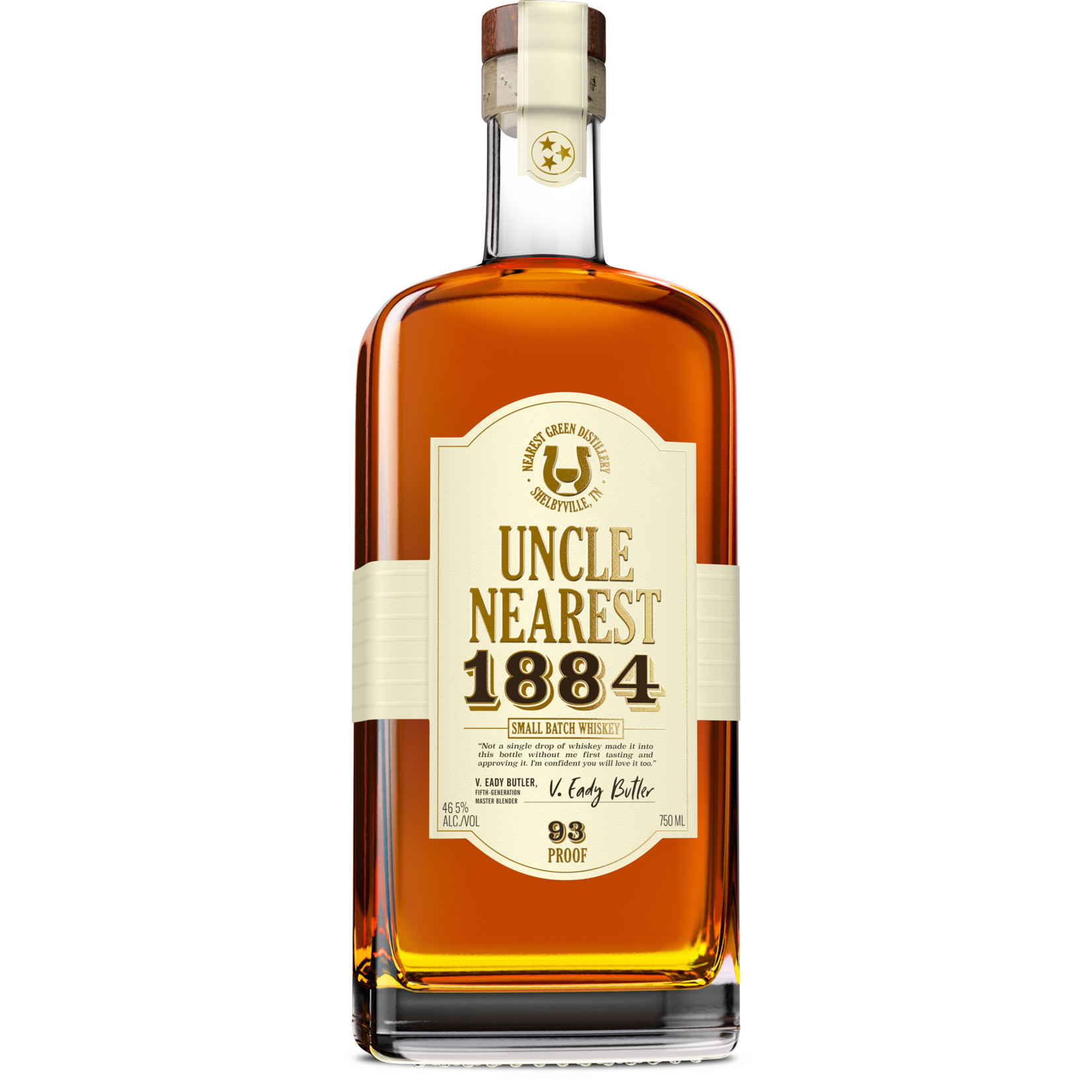 Spirits Uncle Nearest, Nearest Green Distillery 1884 Small Batch Whiskey 93 Proof