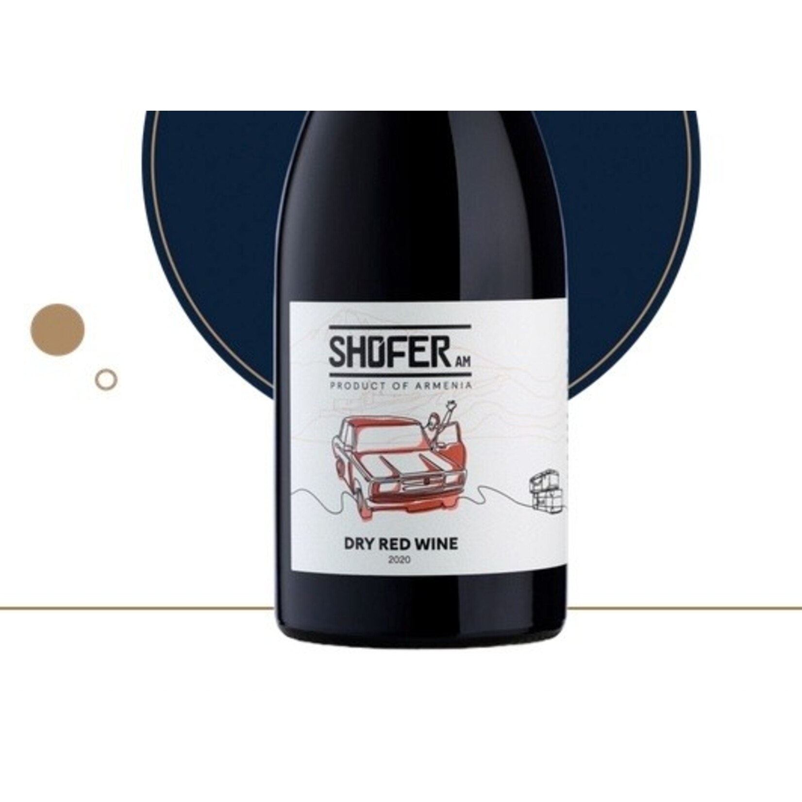 Wine Shofer Vayots Dzor Areni Dry Red Wine Armenia 2020