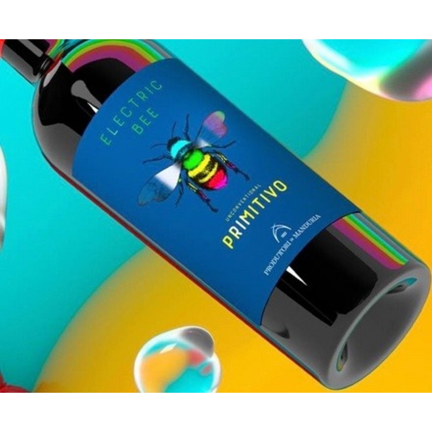 Wine Produttori Vini Manduria Salento Unconventional Primitivo Electric Bee 2023