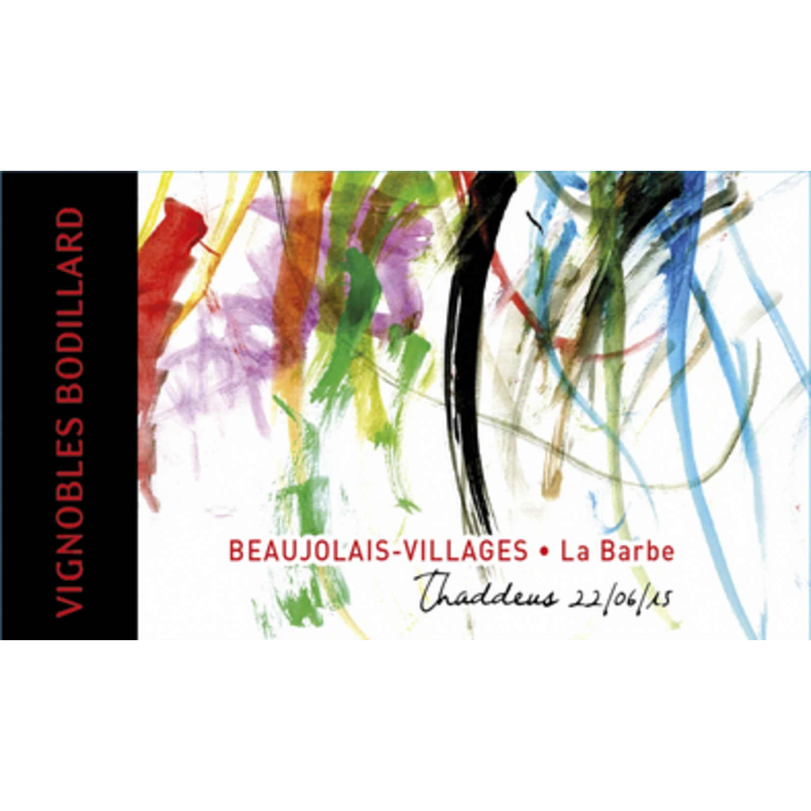 Wine Vignobles Bodillard  Beaujolais Villages 2024