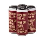 Sparkling Orchard Hill Bone Dry Cider Estate NY Apples Can 16oz
