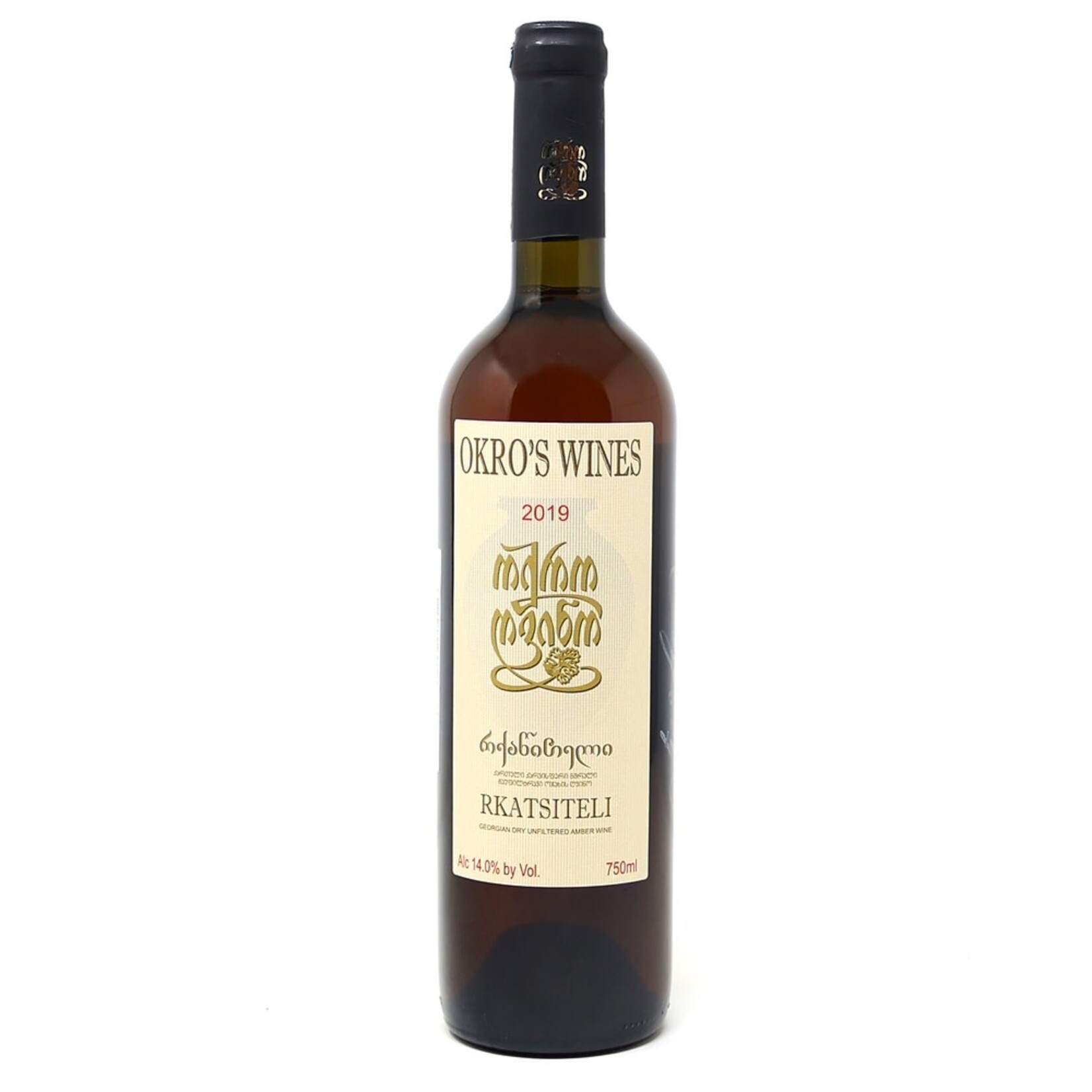 Wine Okro's Wines Rkatsiteli Dry Unfiltered Amber Wine 2020