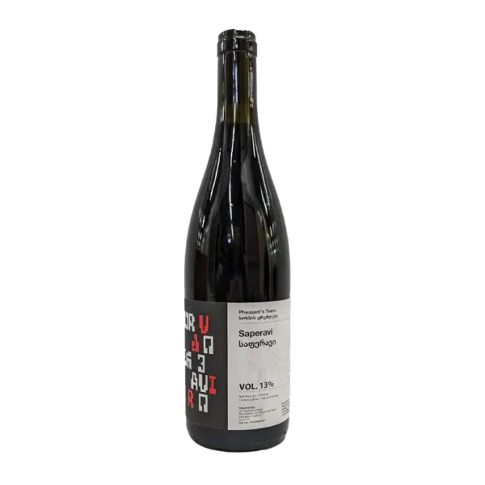 Wine Pheasant's Tears Kakheti Saperavi 2023