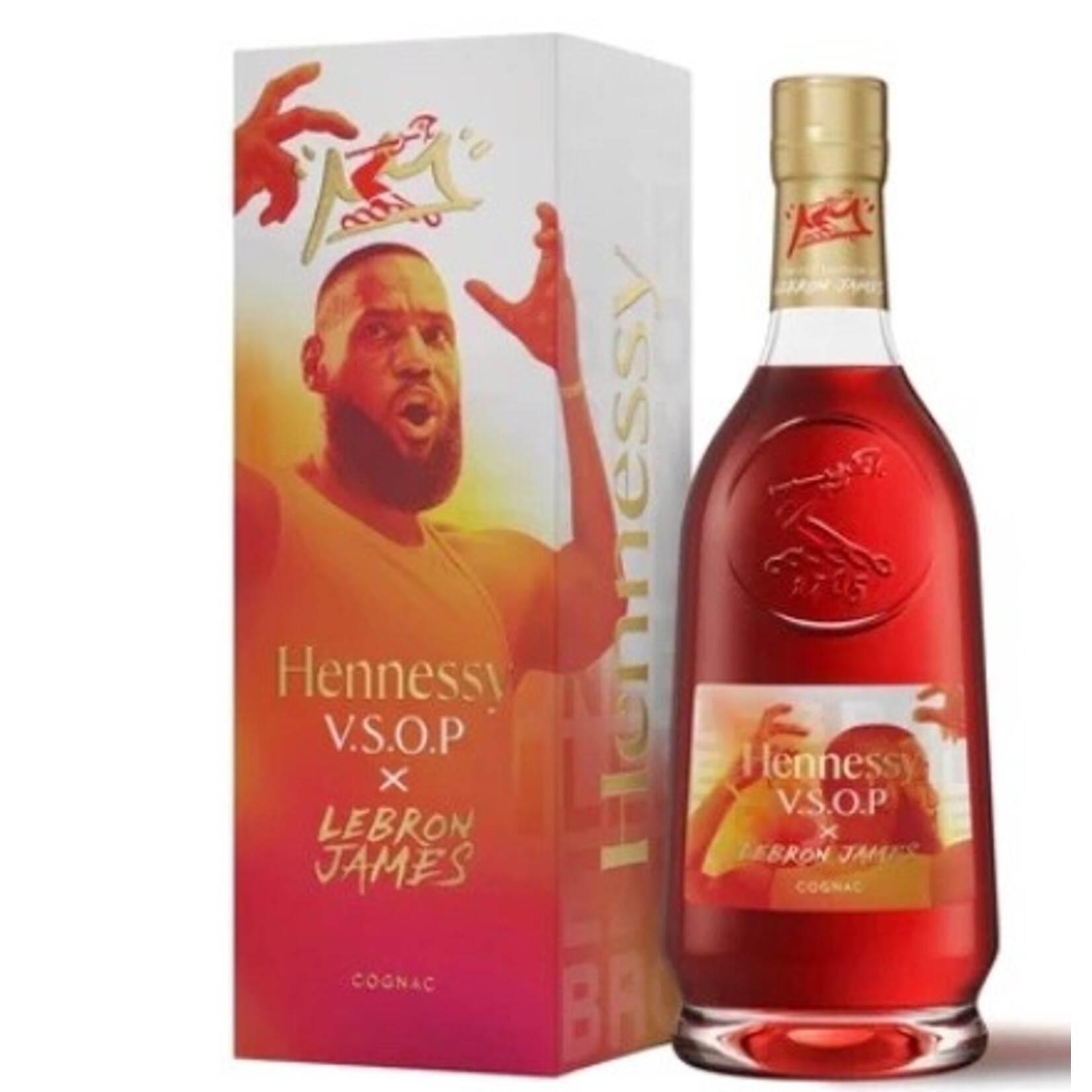 Spirits Hennessy V.S.O.P. Cognac Lebron James Limited Edition Bottle & Gift Box