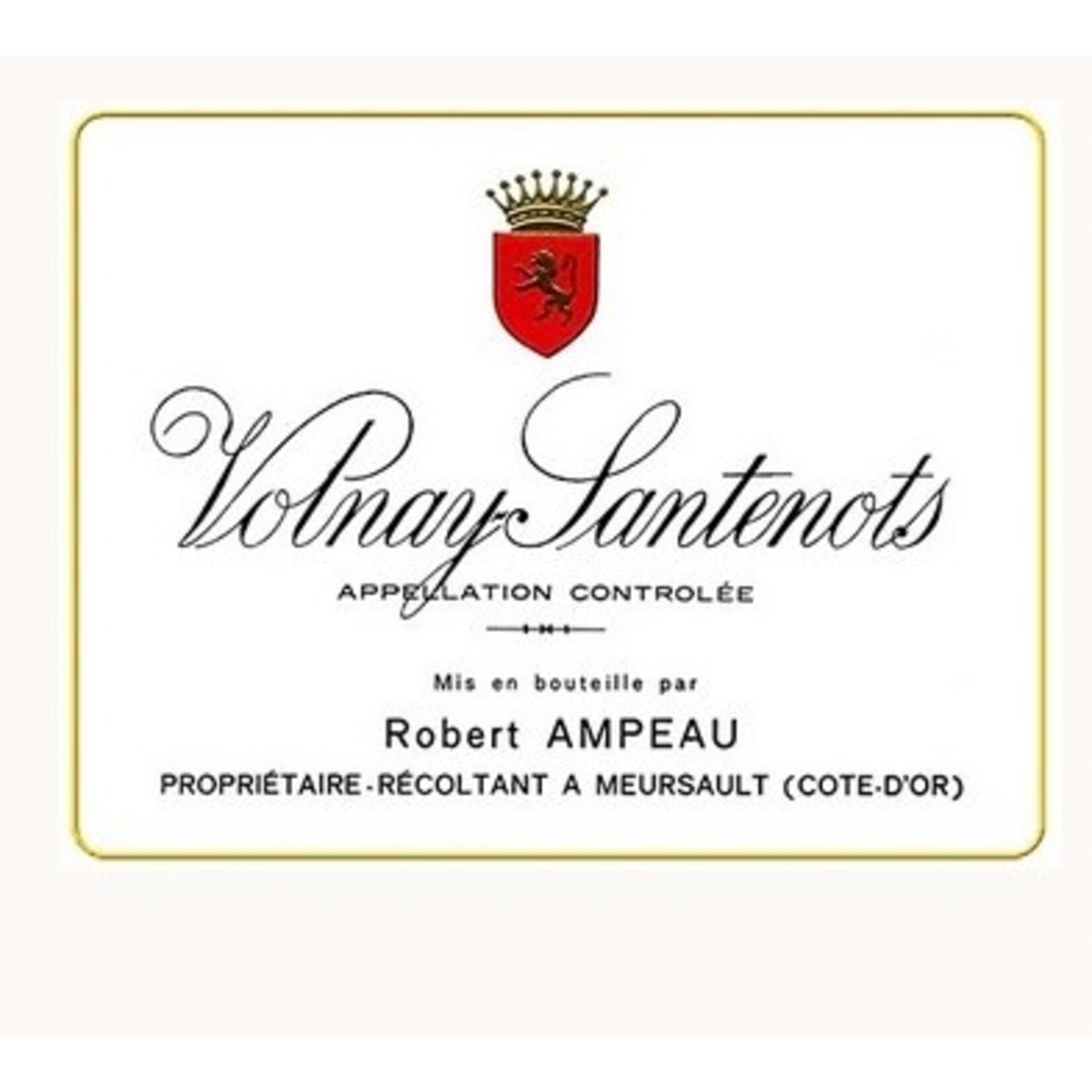 Wine Domaine Robert Ampeau Volnay Santenots Premier Cru 2002