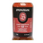 Spirits Springbank Campbeltown 12 Year Single Malt Scotch Cask Strength