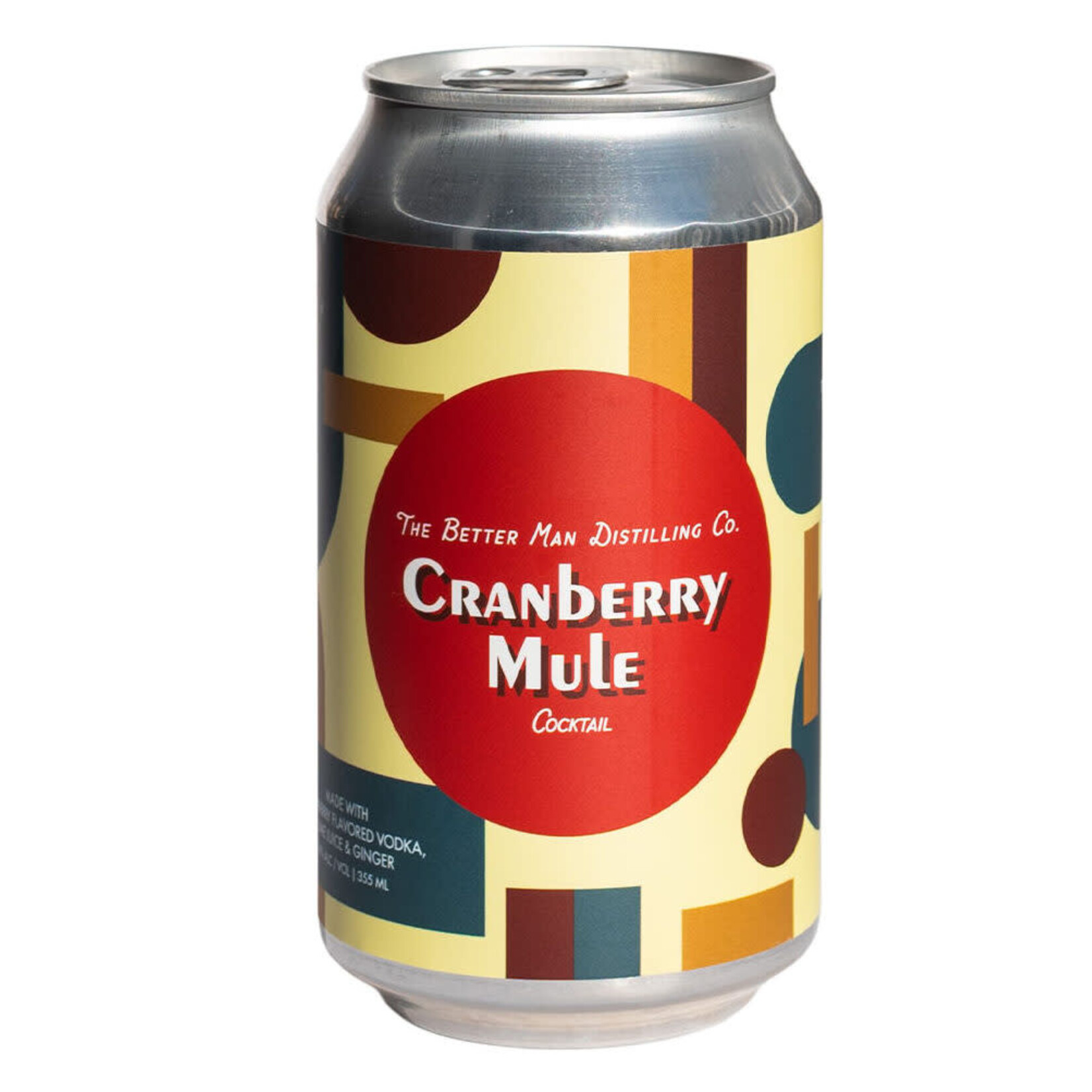 Spirits Better Man Cranberry Vodka Mule Cocktail 355ml