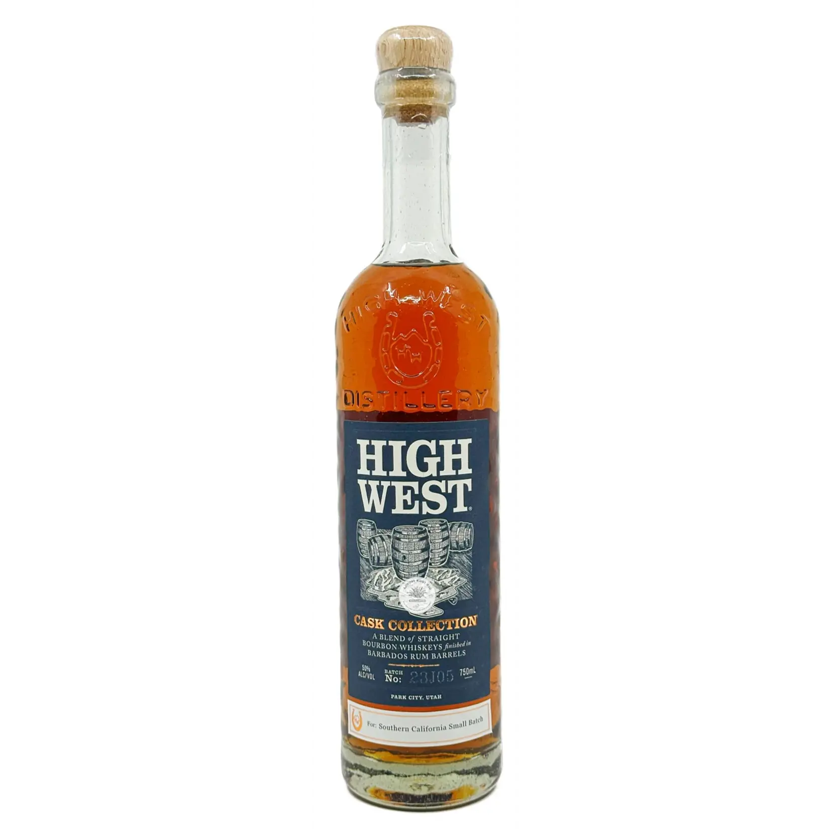 Spirits High West Cask Collection Bourbon Finished in Rum Barrels 750ml