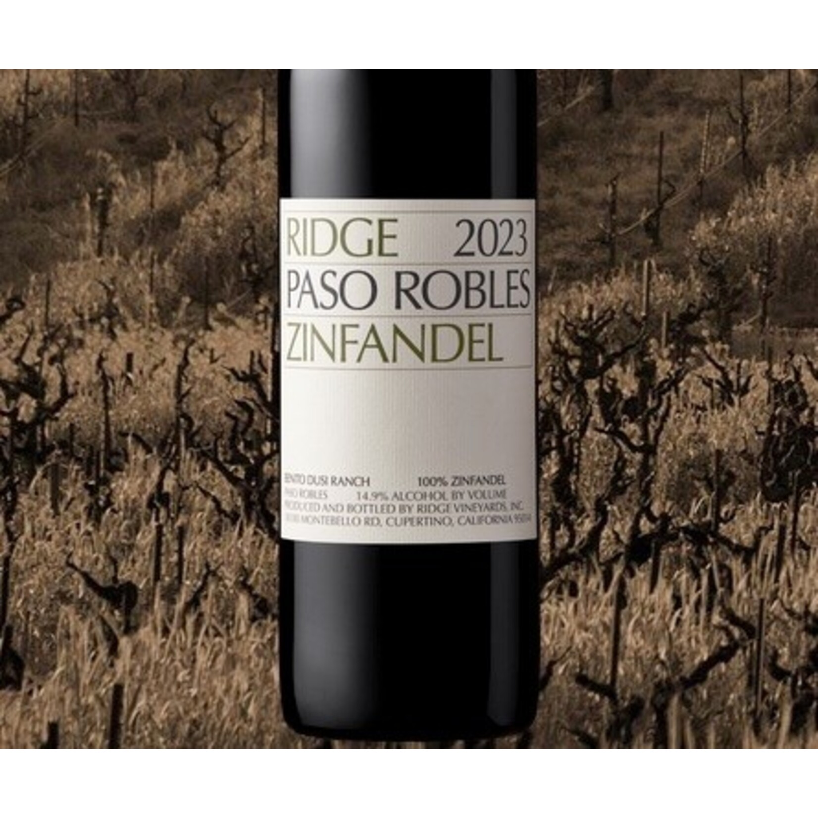 Wine Ridge Zinfandel Paso Robles 2023