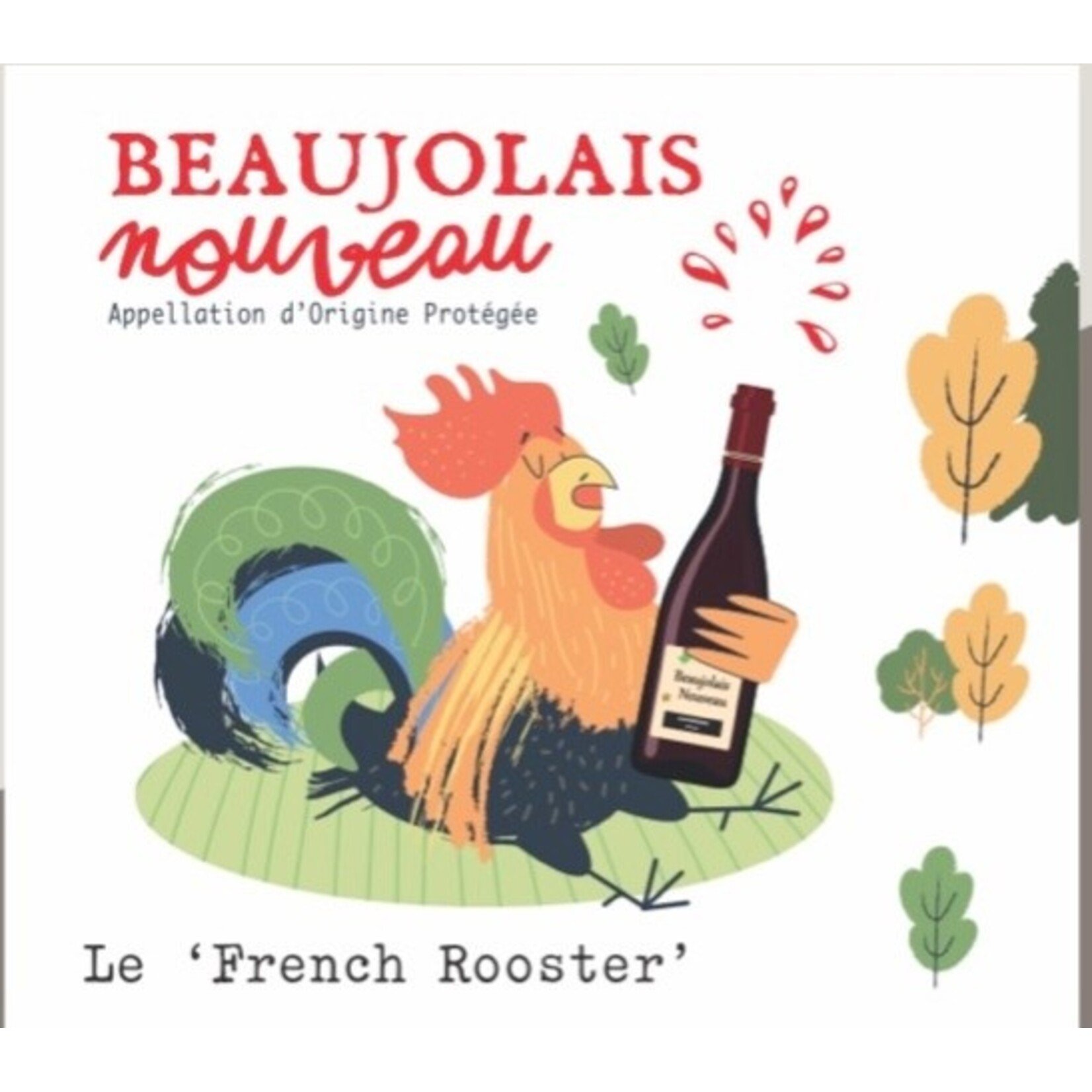 Wine Le French Rooster Beaujolais Nouveau 2025