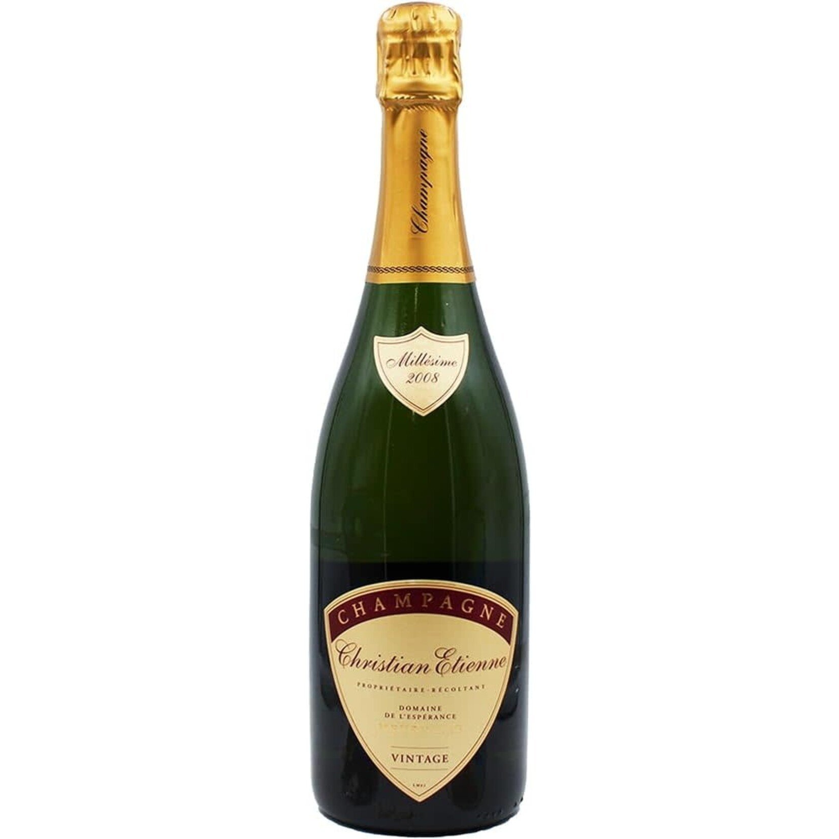 Sparkling Christian Etienne Champagne Brut 2008