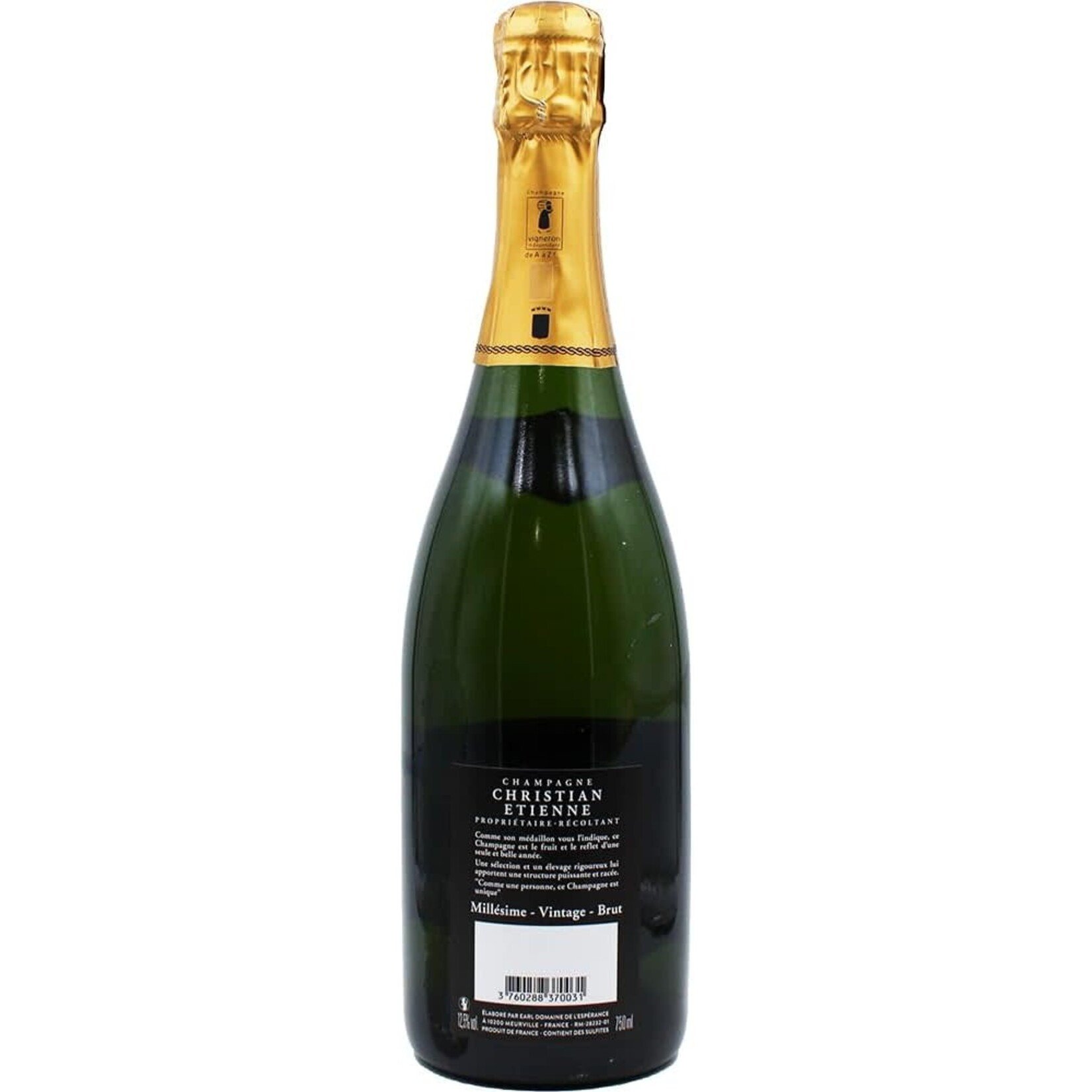 Sparkling Christian Etienne Champagne Brut 2008