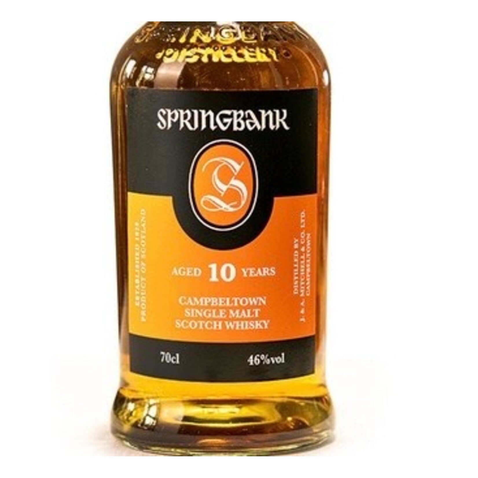 Spirits Springbank Campbeltown 10 Year Single Malt Scotch