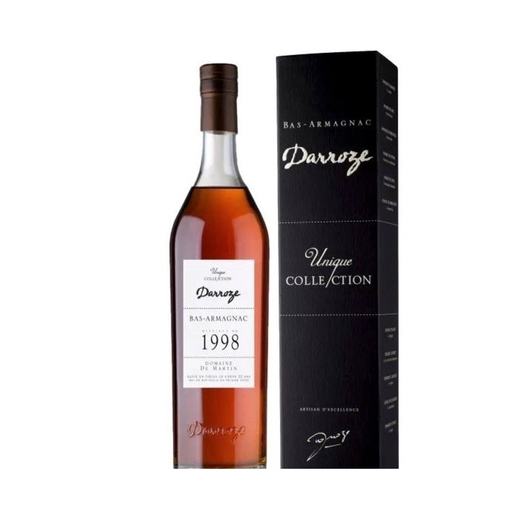 Spirits Darroze Unique Collection 1996 Domaine de Martin Bas Armagnac