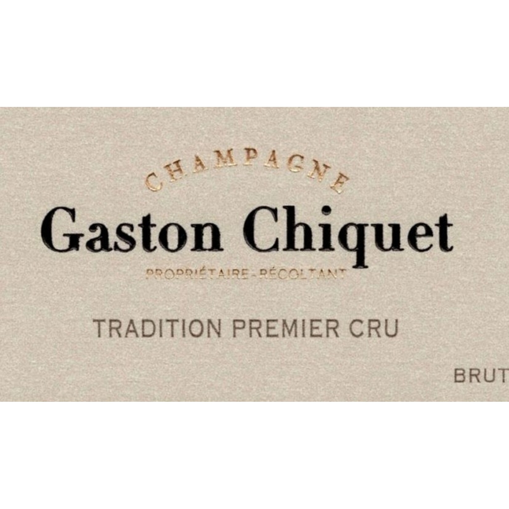 Sparkling Gaston Chiquet Champagne Premier Cru Tradition Brut NV 375ml