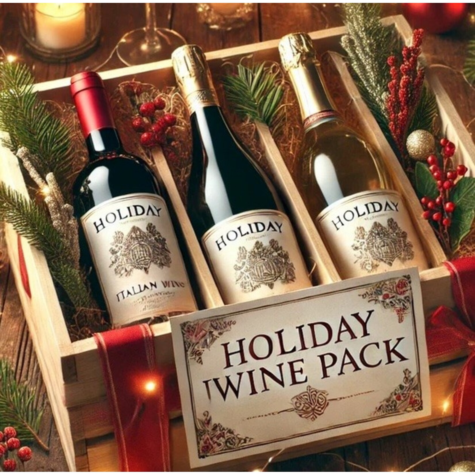 Wine Holiday Italian Wine 3pack