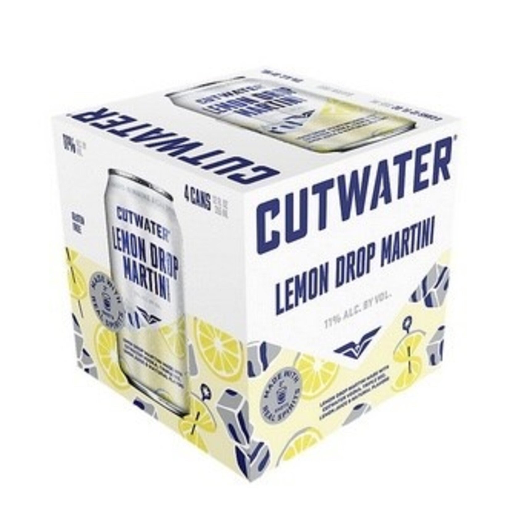 Spirits Cutwater Martini Lemon Drop Can 355ml