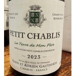 Wine Domaine Alain et Adrien Gautherin Petit Chablis La Terre De Mon Pere 2023