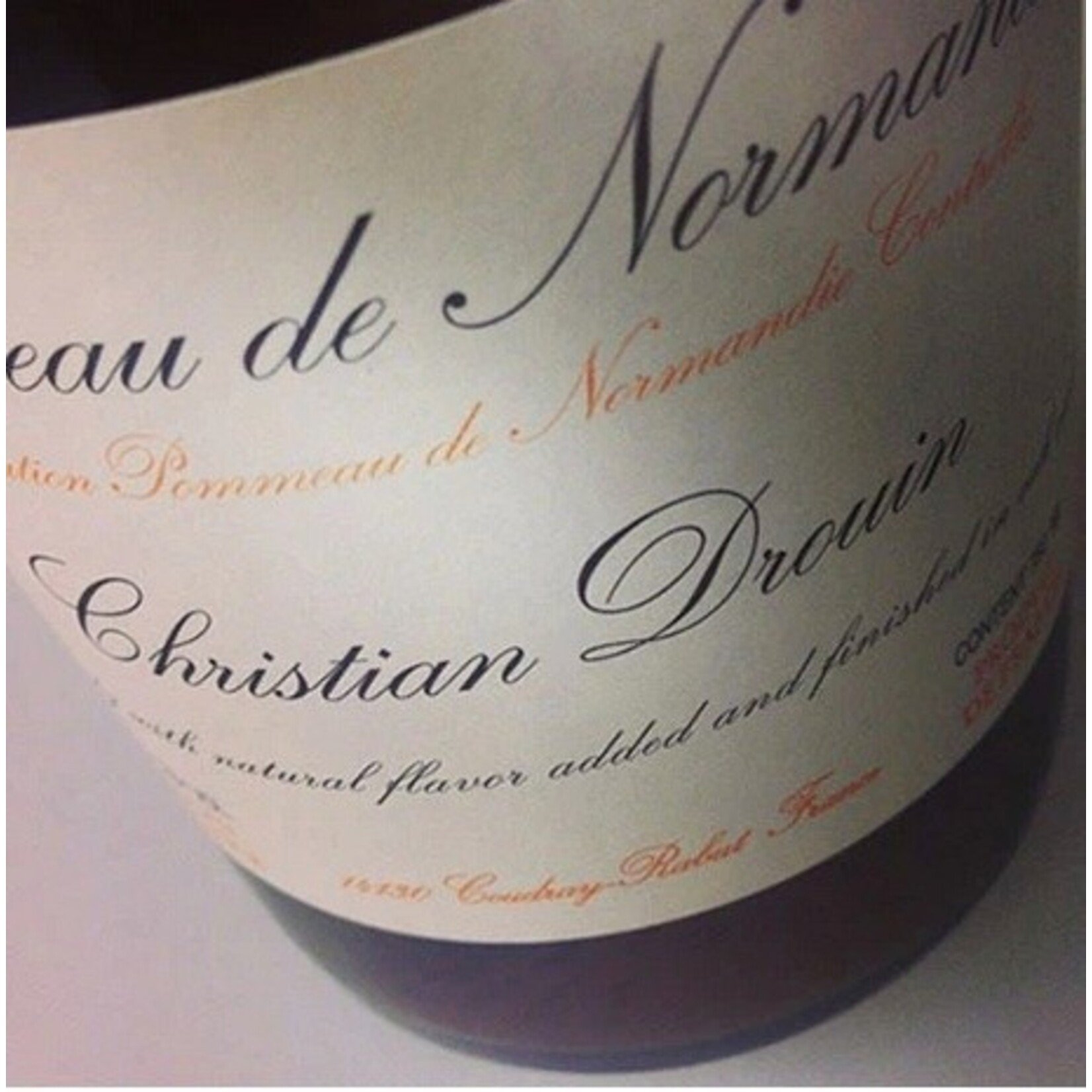 Spirits Christian Drouin Pommeau de Normandie Calvados 750ml