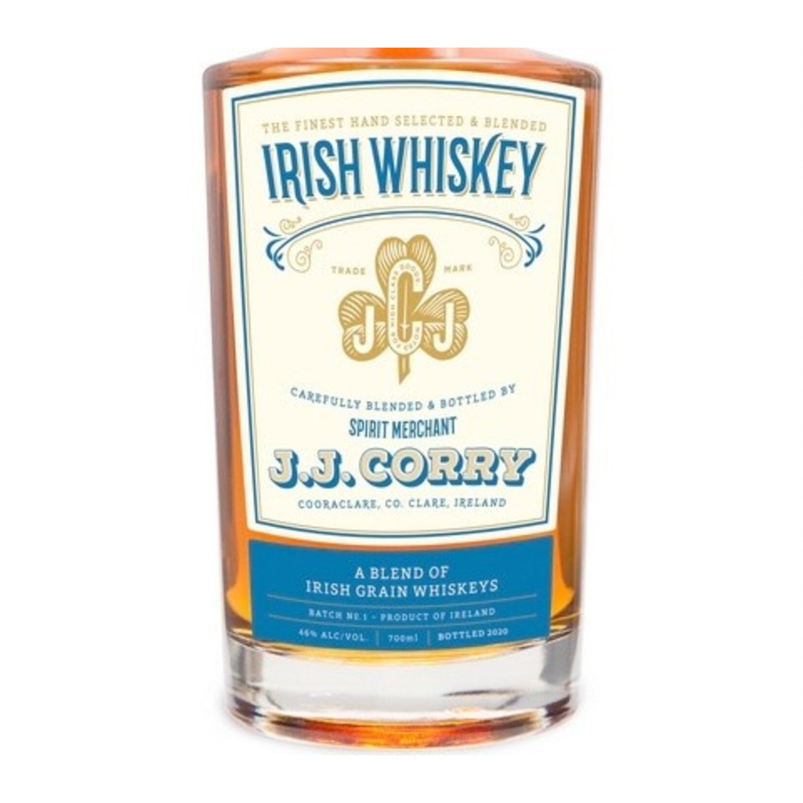 Spirits J J Corry The Hanson A Blend of Irish Grain Whiskey