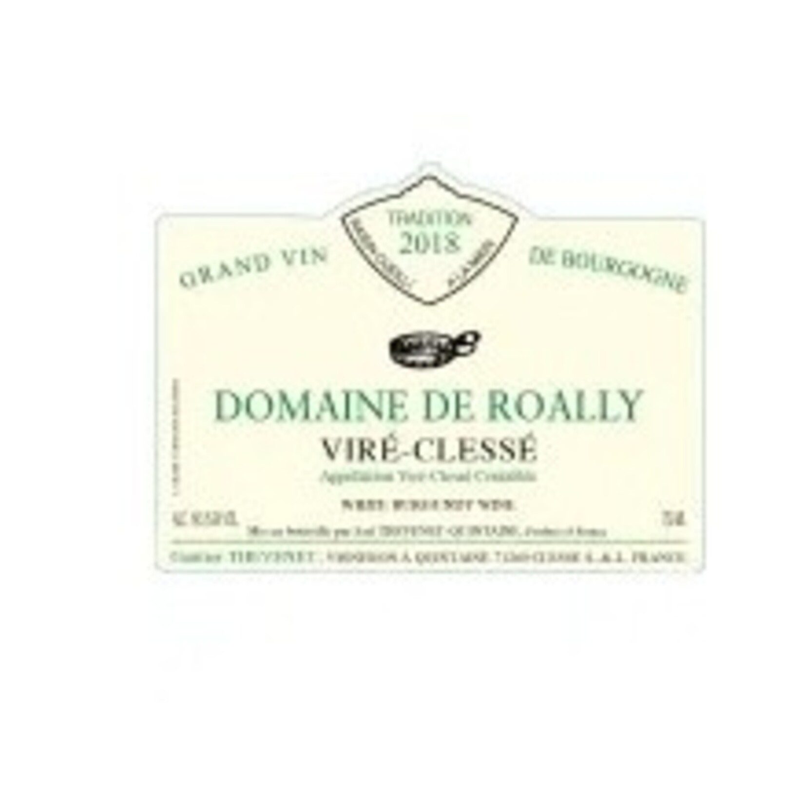 Wine Domaine Roally Vire-Clesse AOC 2023