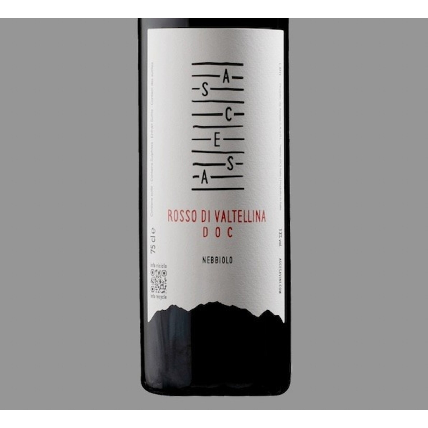 Wine Ascesa Rosso di Valtellina Nebbiolo DOC 2022
