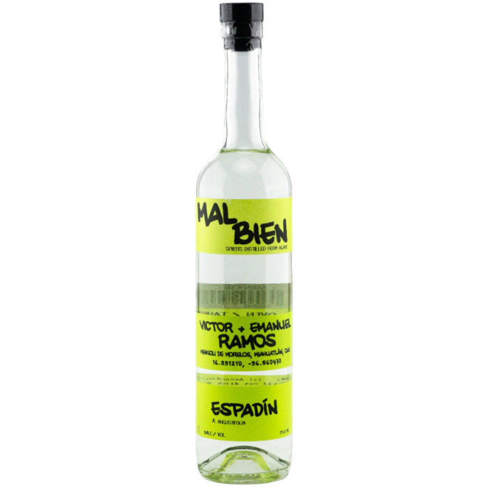 Spirits Mal Bien Mezcal Espadin Ramos 750ml