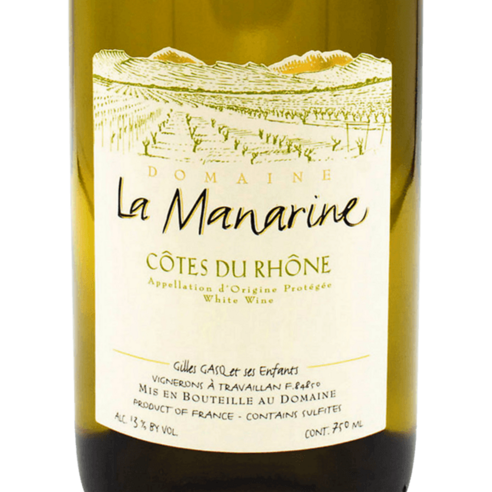 Wine Domaine La Manarine Cotes du Rhone Blanc 2025