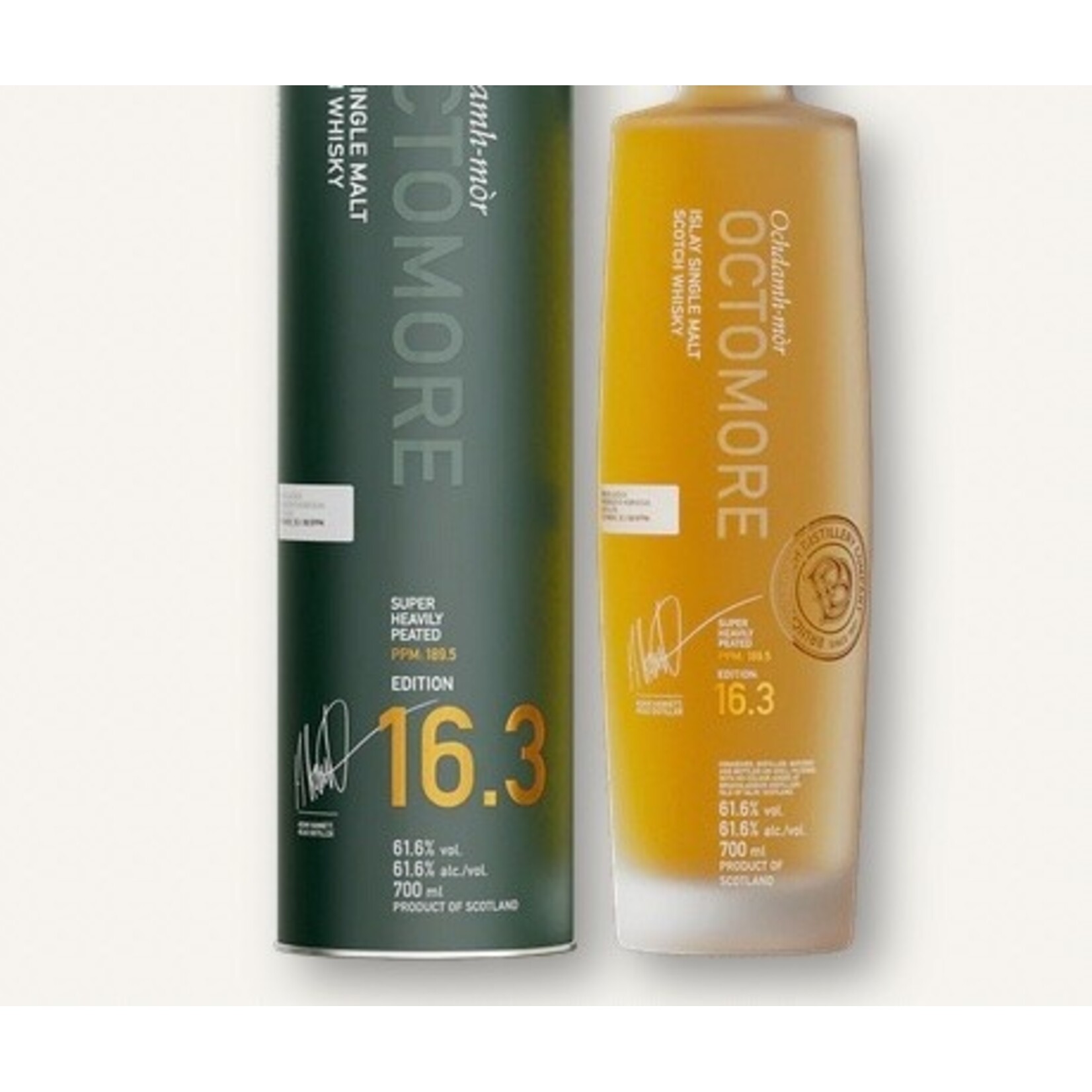 Spirits Octomore Single Malt Scotch Edition 16.3 Super Heavily Peated Limited Edition 5 yr 123.2