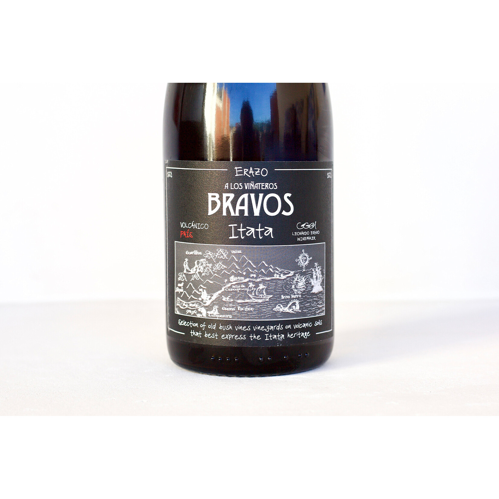 Wine Leonardo Erazo A Los Vinateros Bravos Pais Valle de Itata 2024