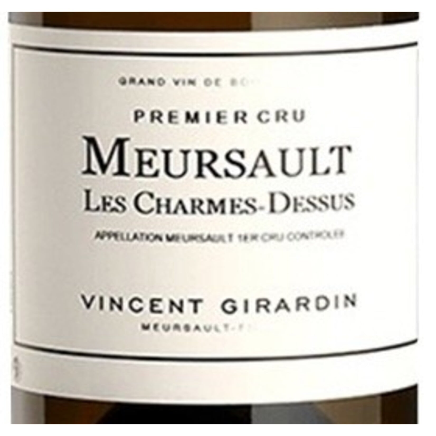 Wine Girardin Meursault Charmes Dessus Premier Cru 2022