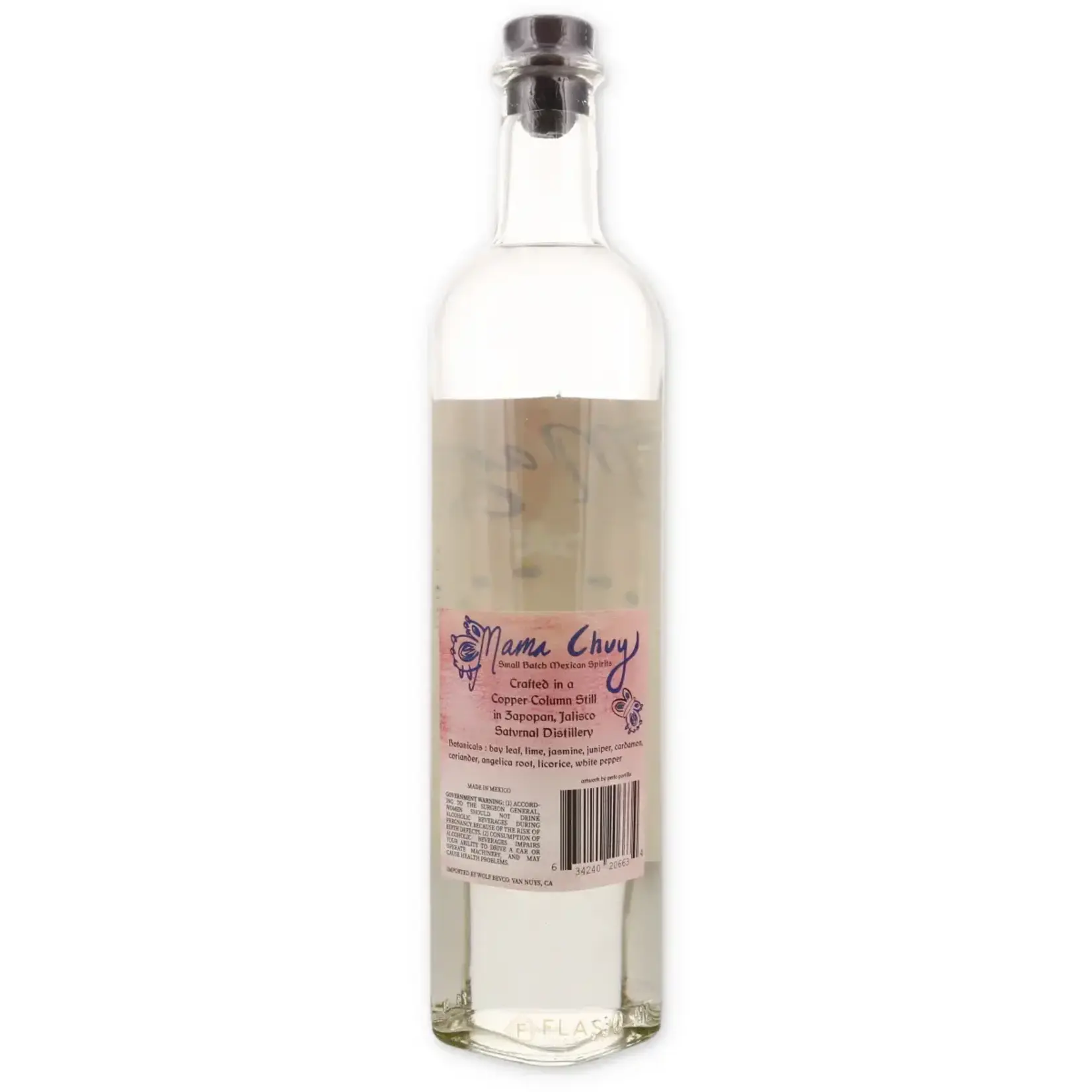 Spirits Mama Chuy Laurel Gin Jalisco 750ml