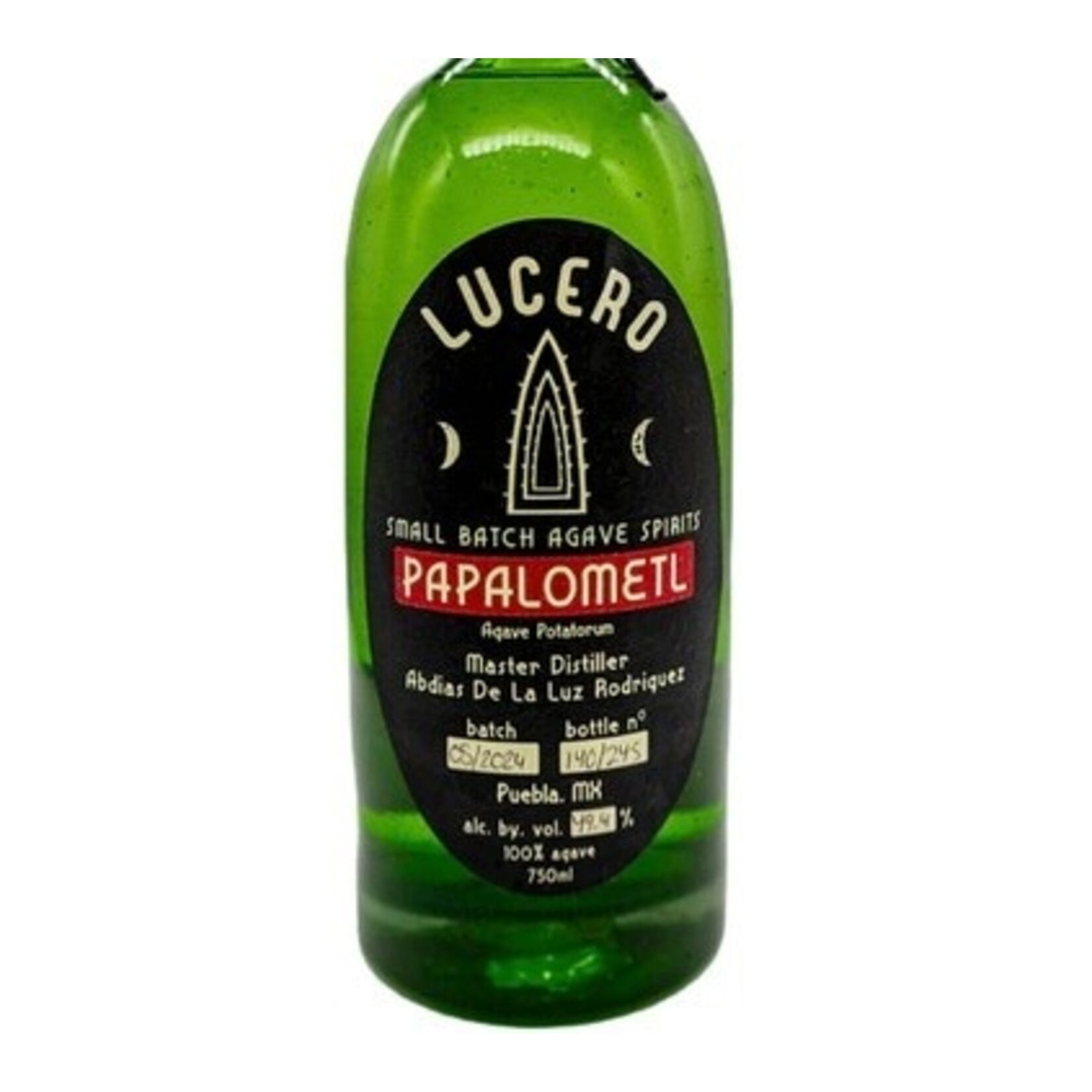 Spirits Lucero Small Batch Agave Mezcal Papalometl 750ml