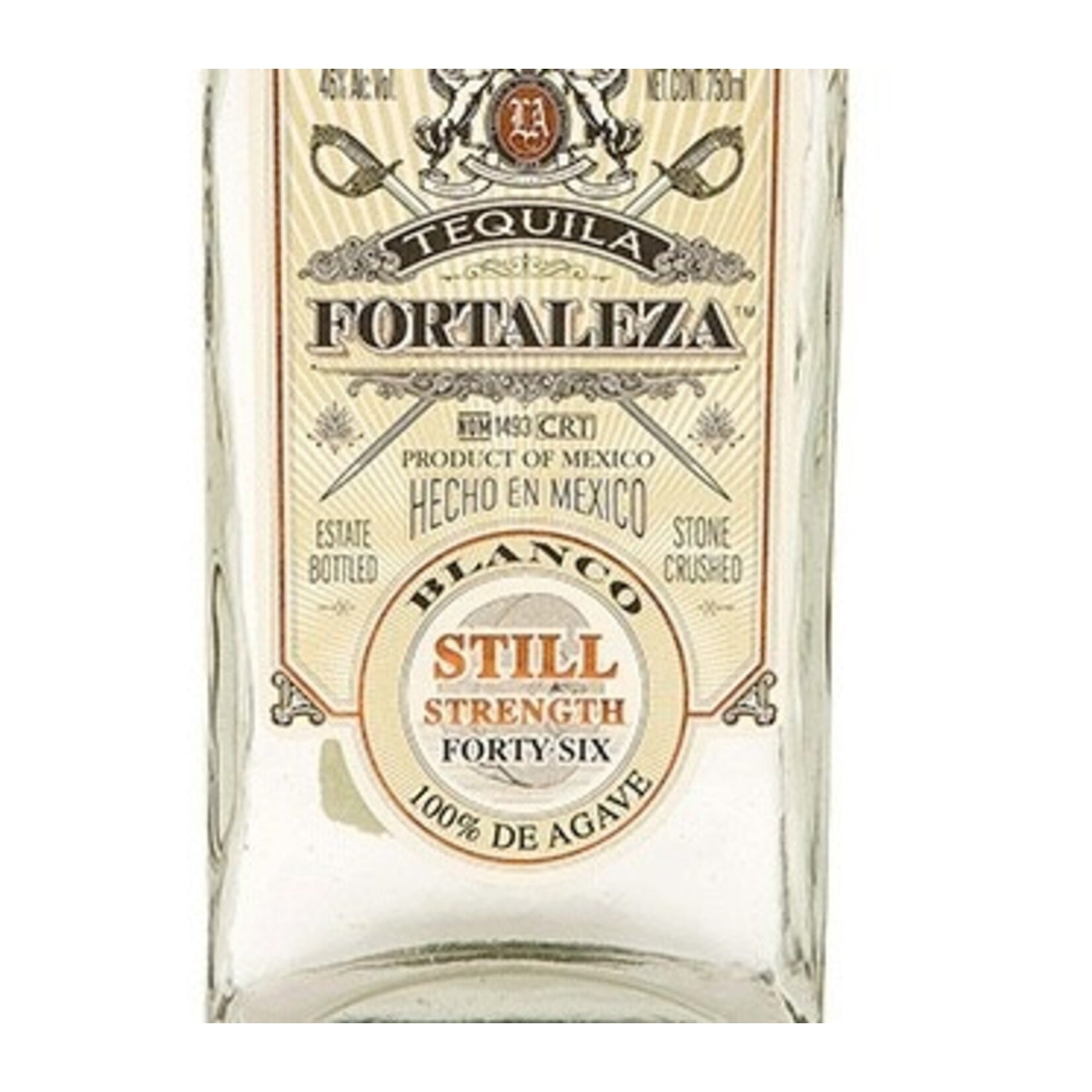 Spirits Fortaleza Blanco Still Strength Tequila