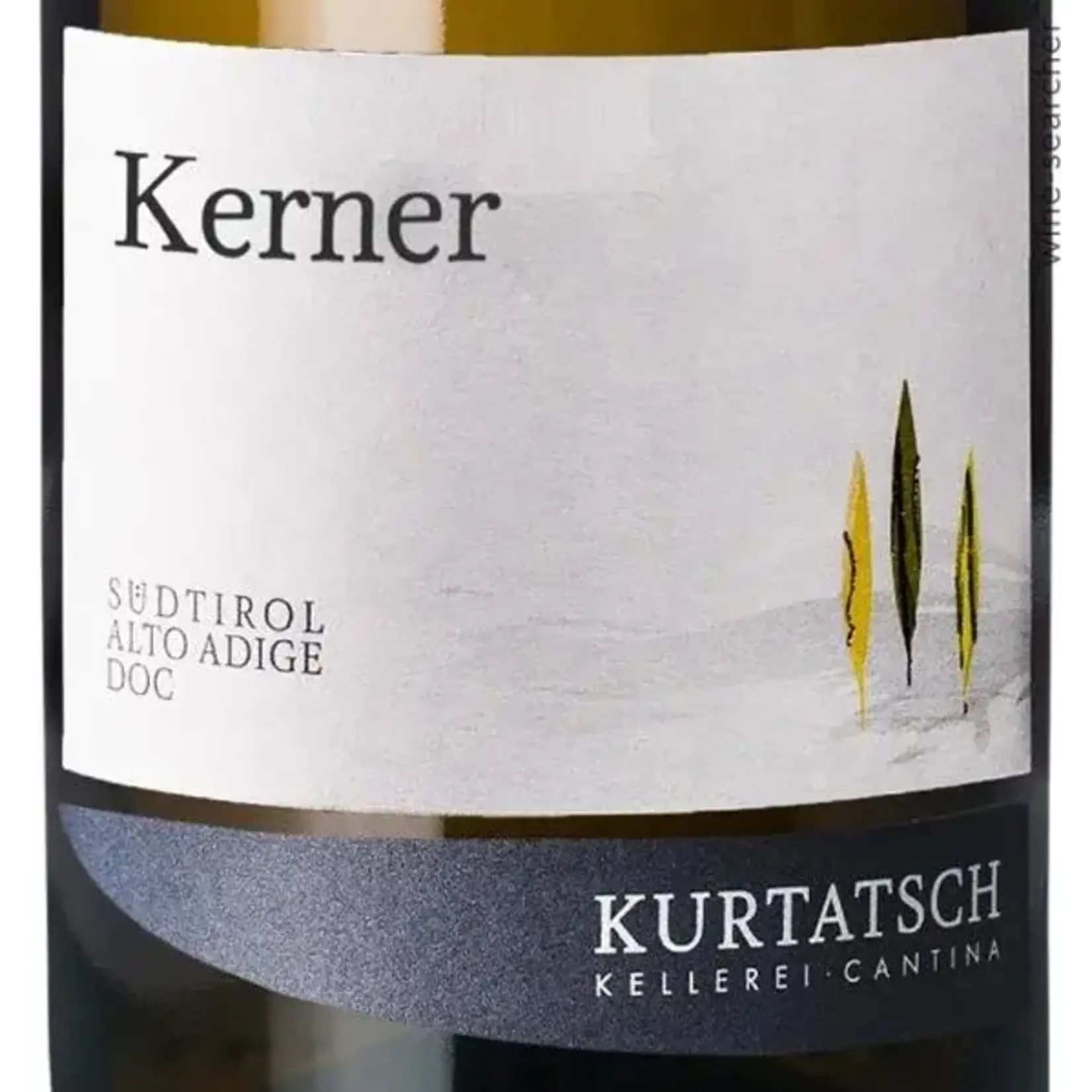 Wine Kellerei Kurtatsch Südtirol Alto Adige Kerner 2023