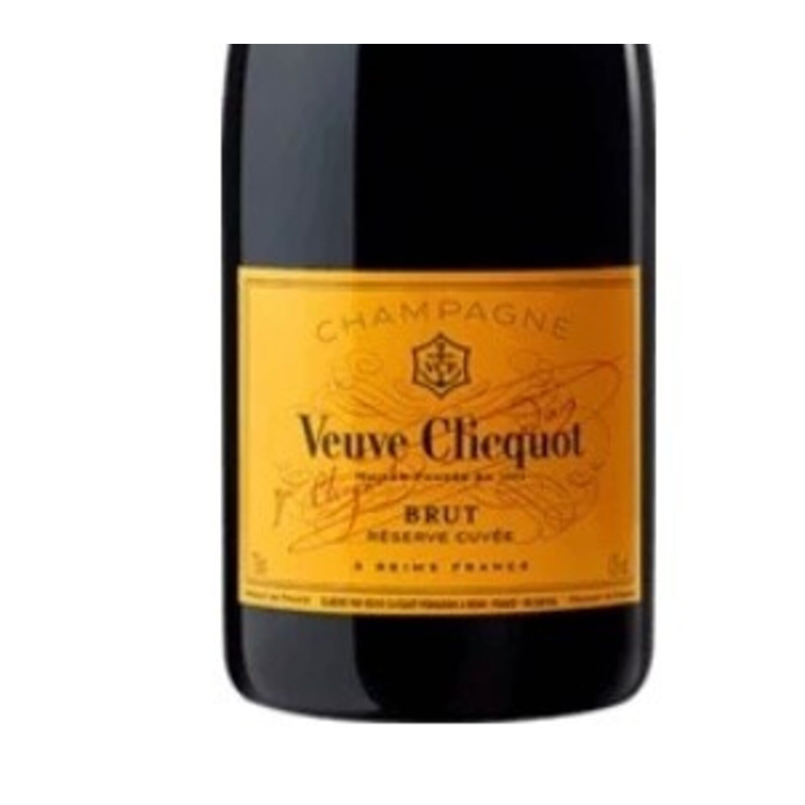 Sparkling Veuve Clicquot Champagne Brut Reserve Cuvee Yellow Label NV