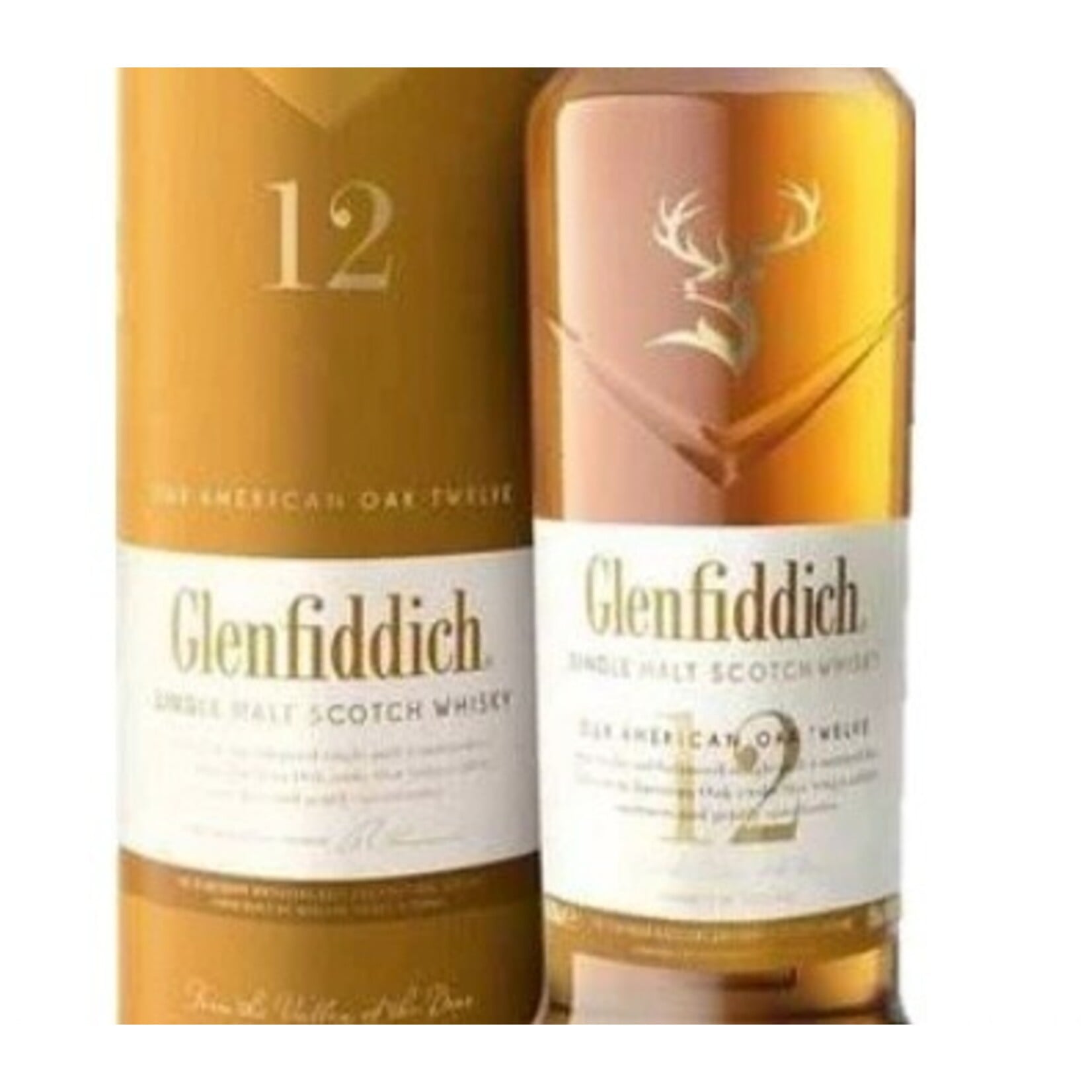 Spirits Glenfiddich American Oak 12 Year Single Malt Scotch Whisky Kosher