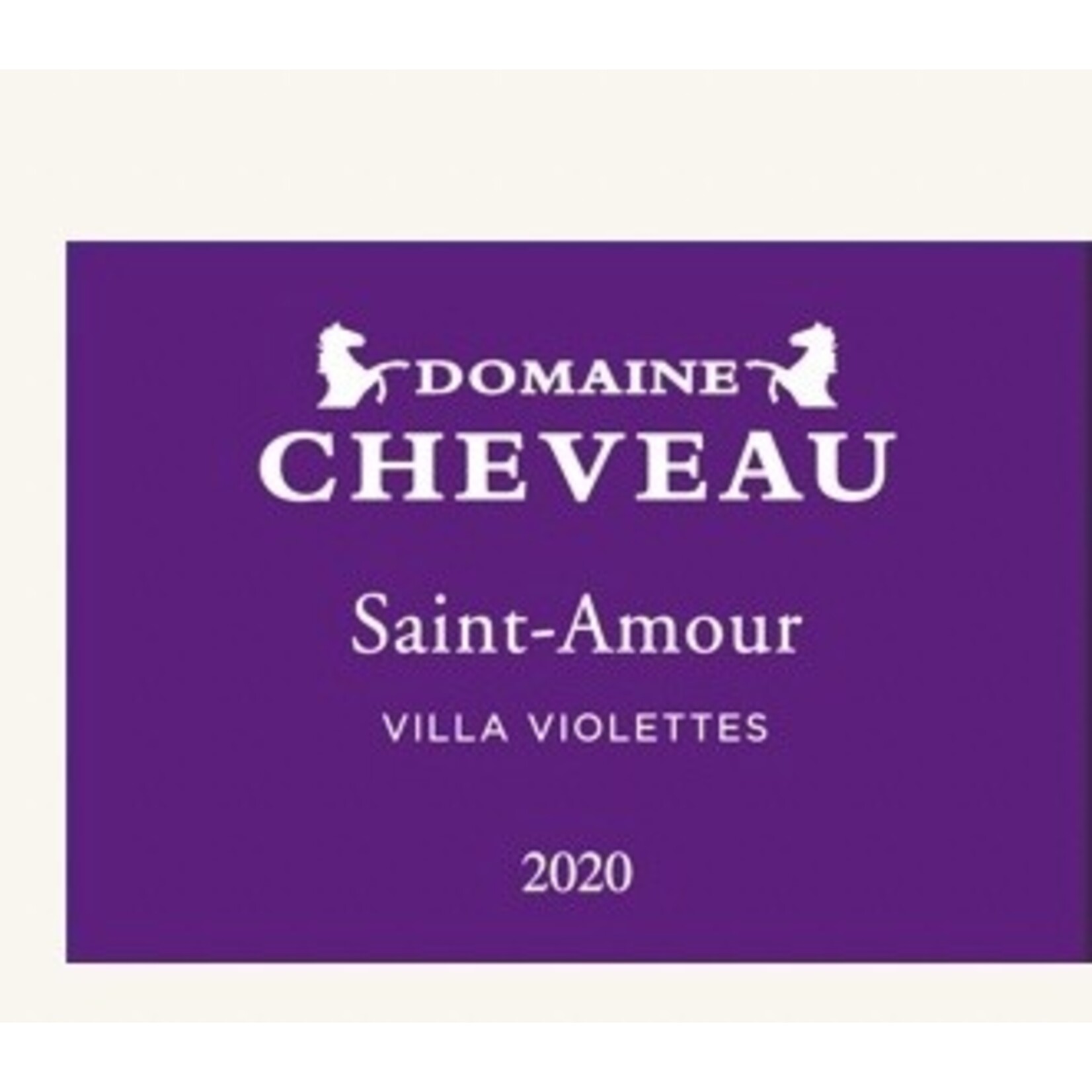 Wine Domaine Cheveau Saint Amour La Villa Violette 2024