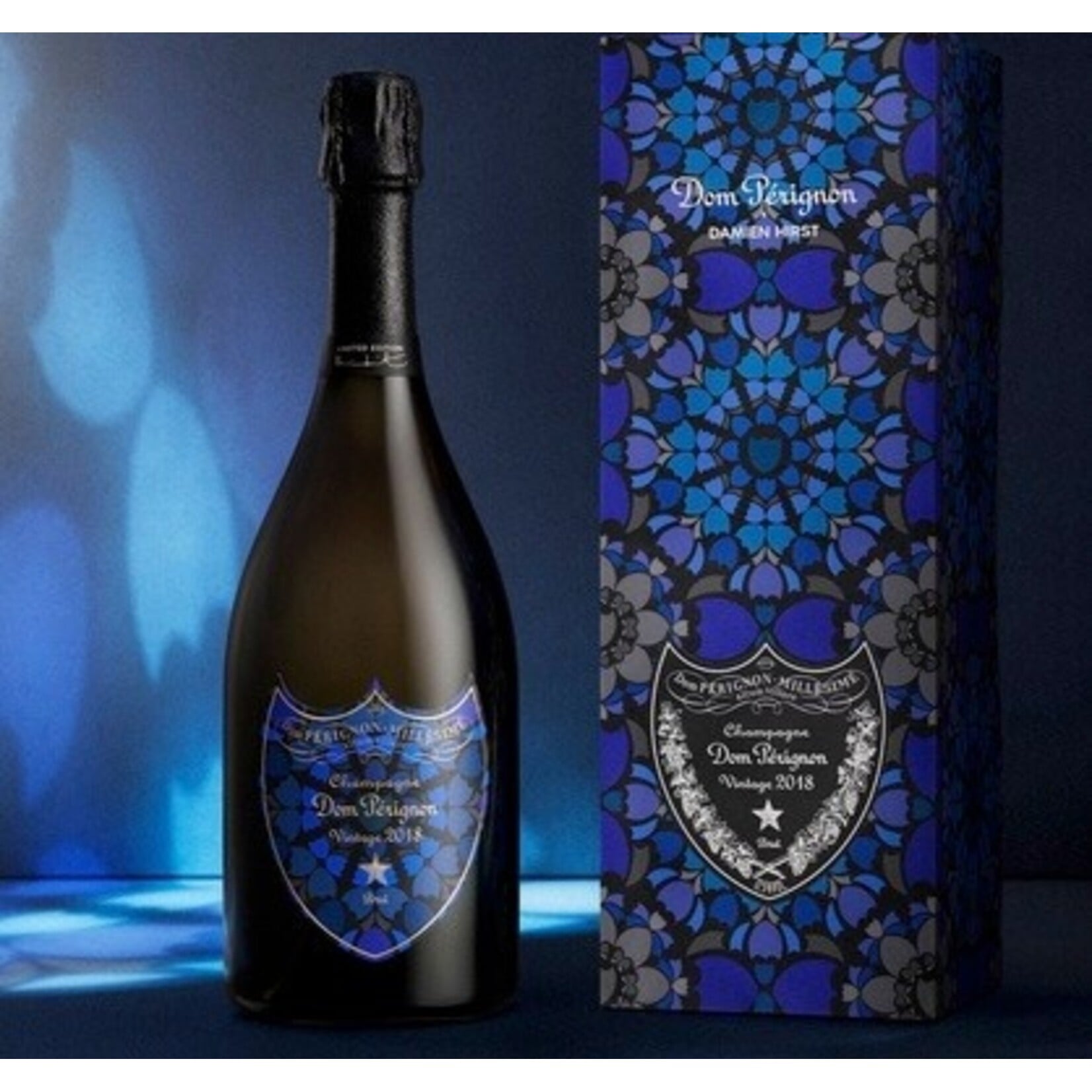 Sparkling Dom Perignon Champagne Limited Edition Artist Series Damien Hirst 2018