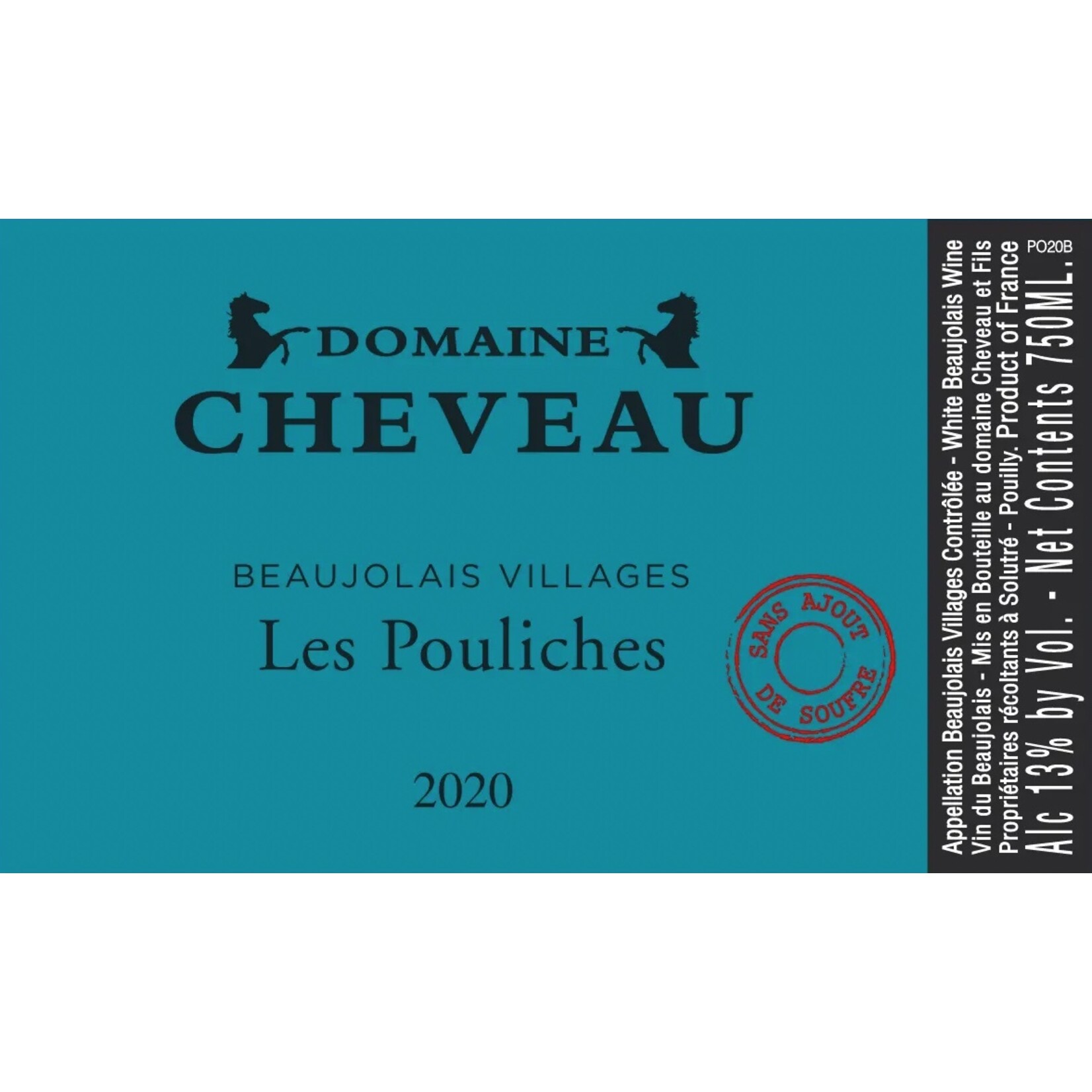 Wine Domaine Cheveau Beaujolais Blanc 'Les Poliches' 2024