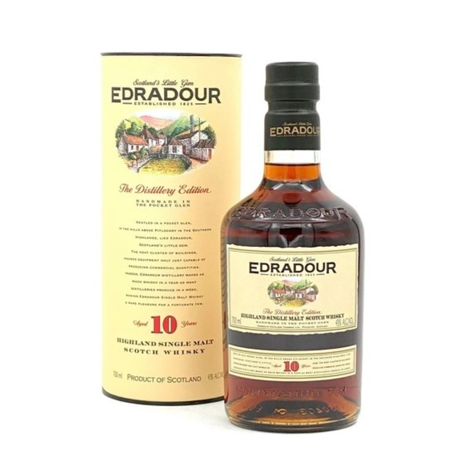 Spirits Edradour The Distillery Edition 10 Year Old Highland Single Malt Scotch Whisky