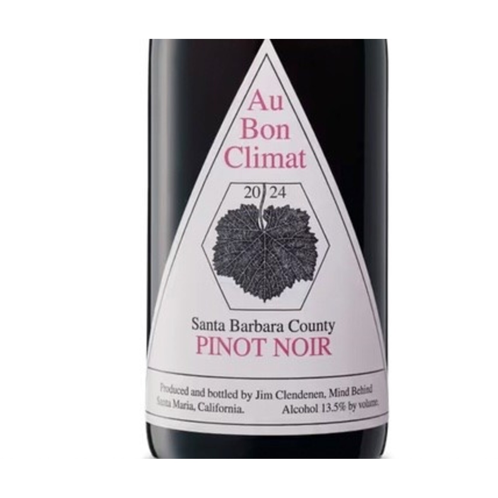 Wine Au Bon Climat Santa Barbara County Pinot Noir 2024