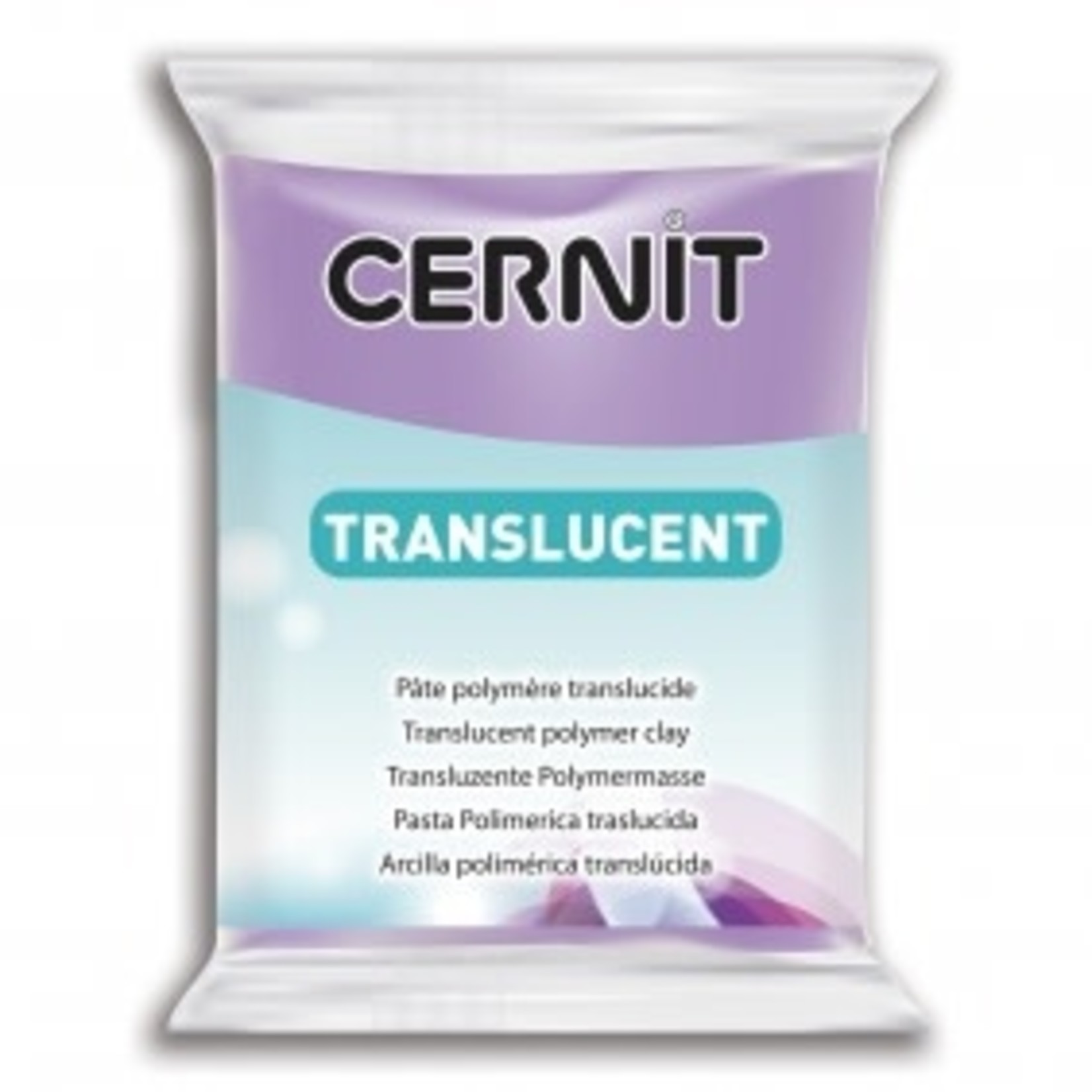 Cernit Trans 56g Violet - Blueberry Beads