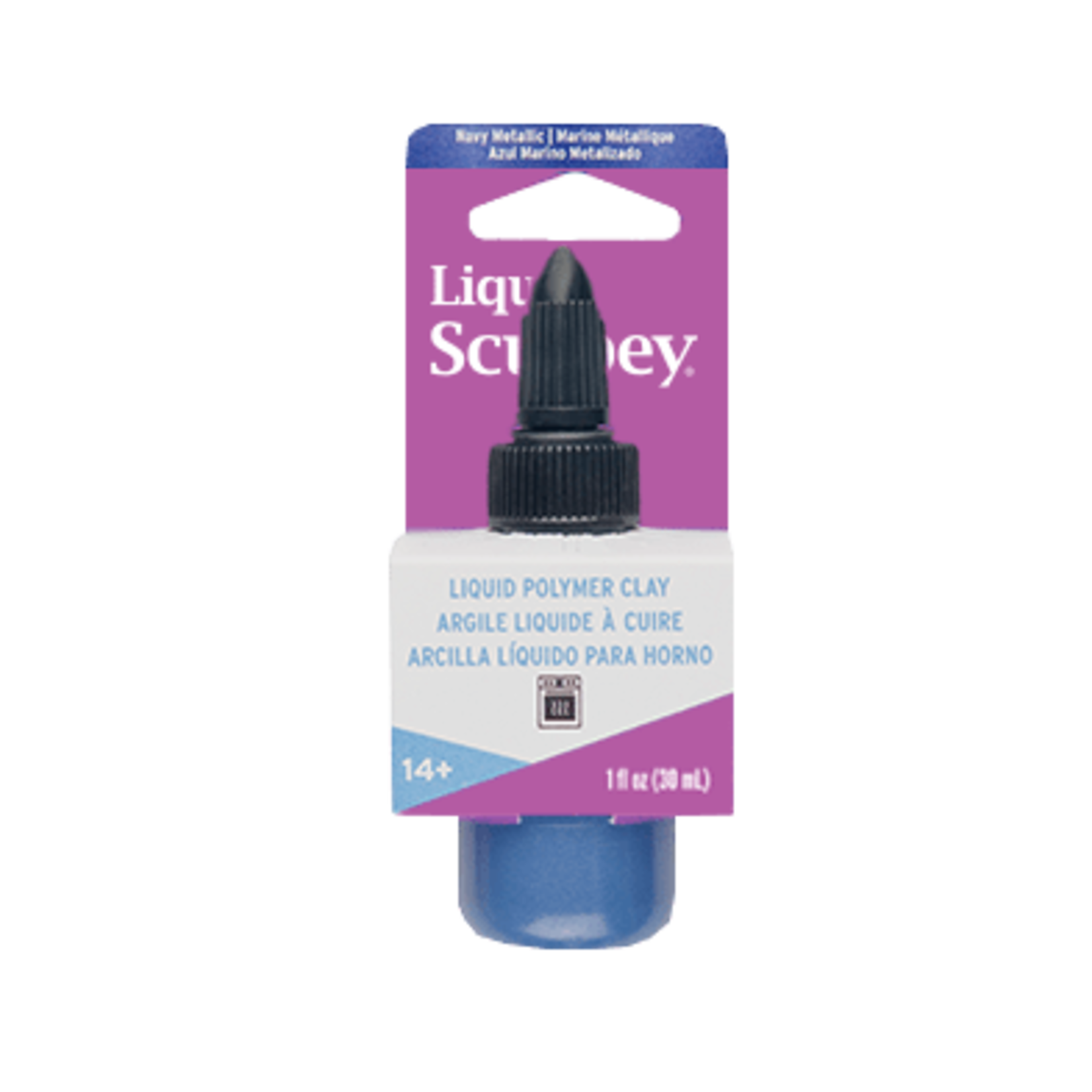 Sculpey Liquid Sculpey Navy Metallics 1 fl oz