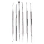6pc Double-Ended Stainless Steel Carver Set