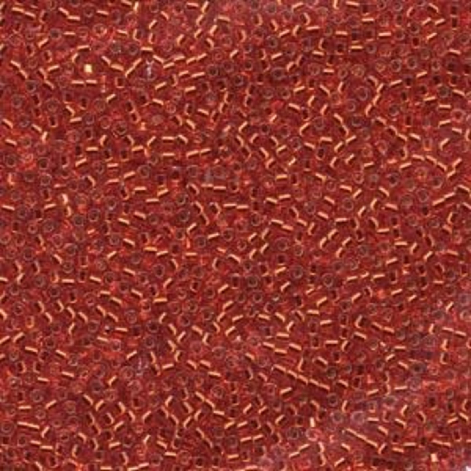 Miyuki 7.2 GM DB0043 11/0 Delica: Orangish Red T/SL (APX 1400 PCS)