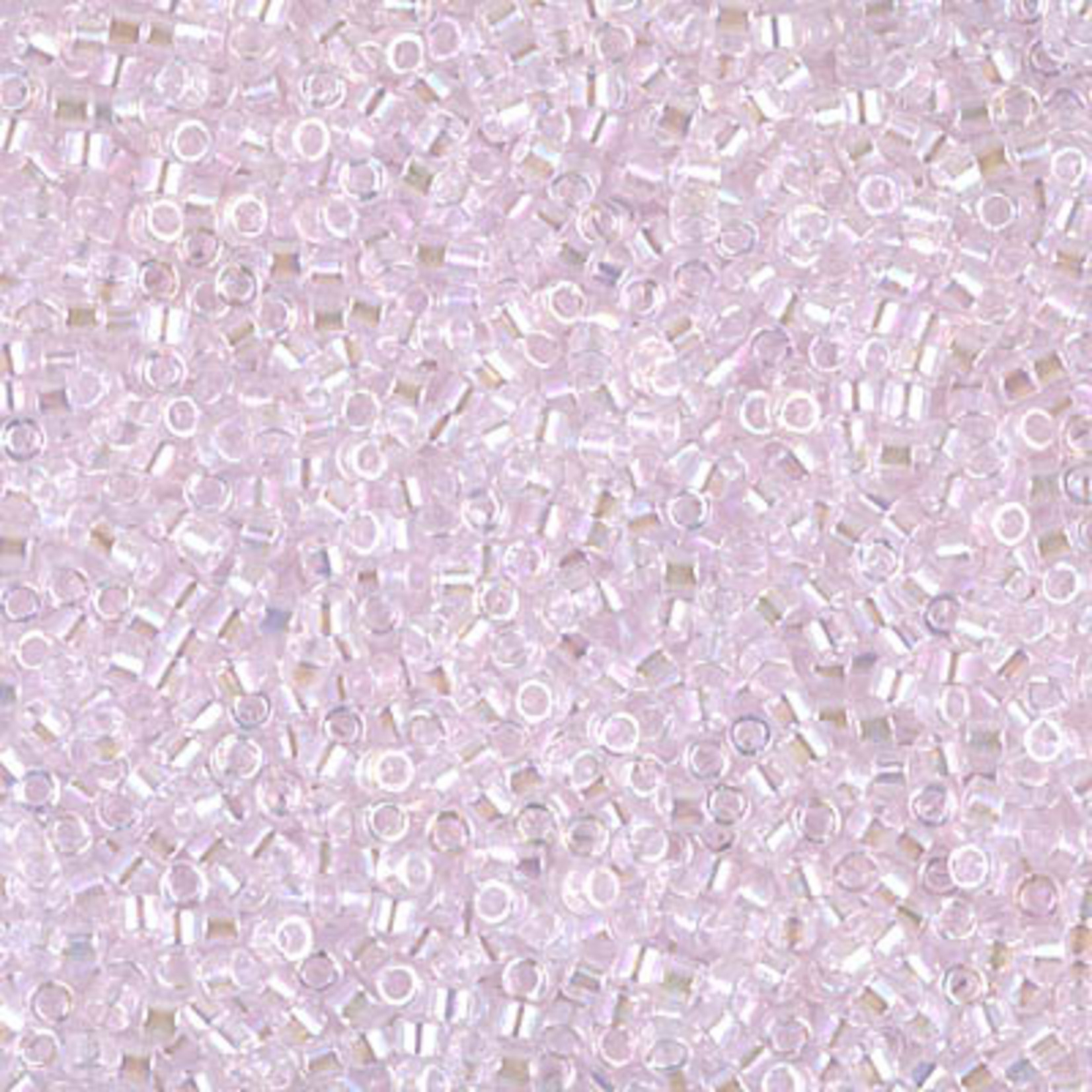 Miyuki 7.2 GM DB0071 11/0 Delica: Crystal/Soft Pink ICL/R (APX 1400 PCS)