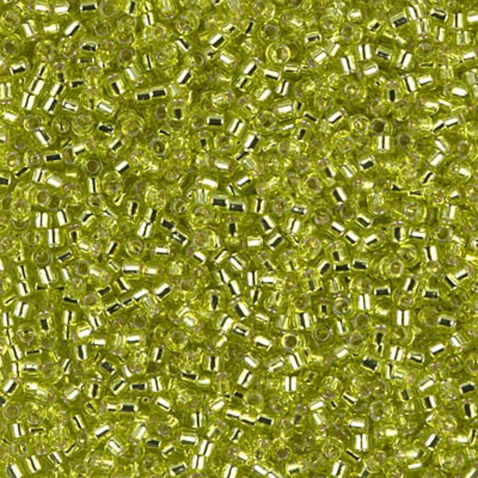 Miyuki 7.2 GM DB0147 11/0 Delica: Chartreuse T/SL (APX 1400 PCS)