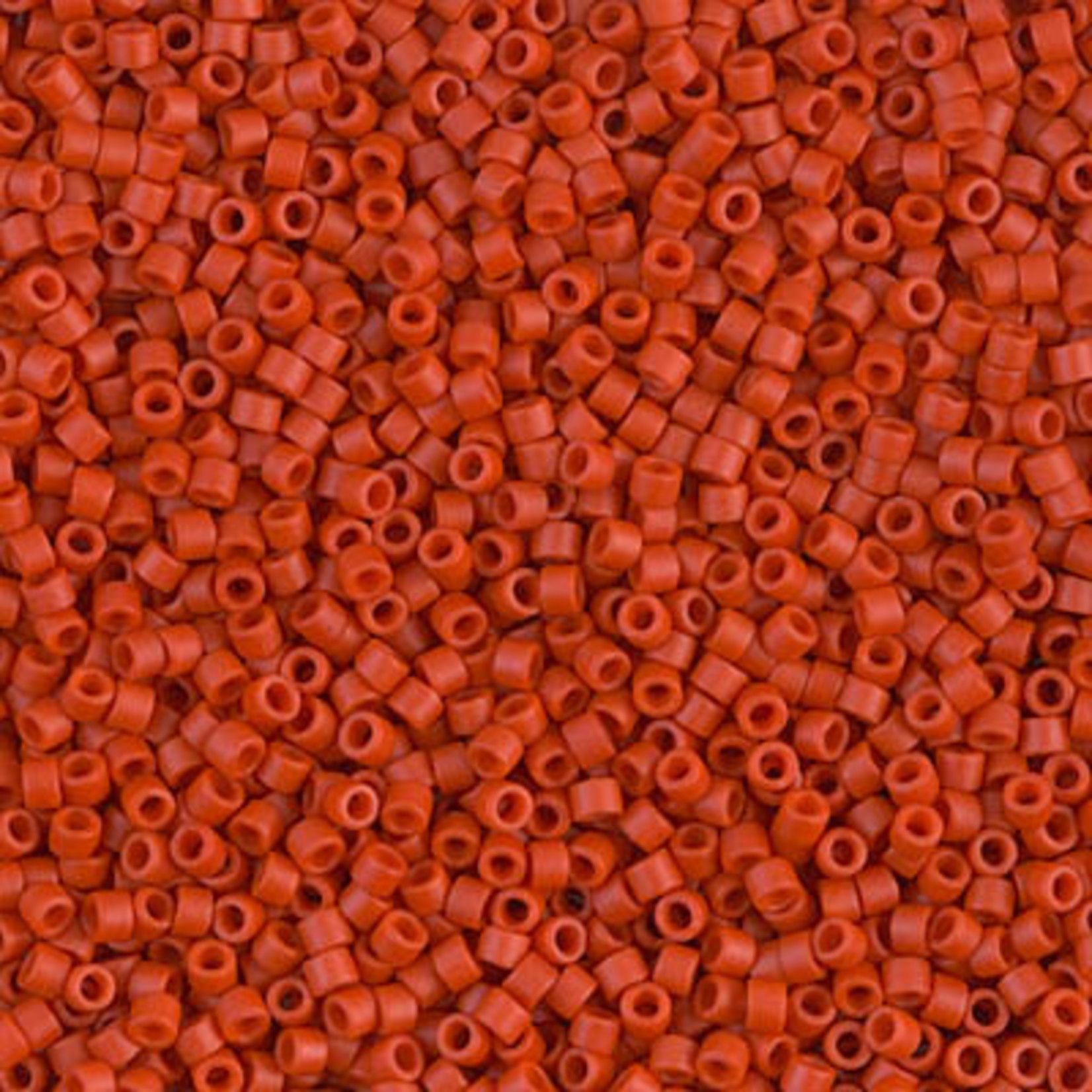 Miyuki 7.2 GM DB0795 11/0 Delica: Reddish Orange O/MA (D) (APX 1400 PCS)